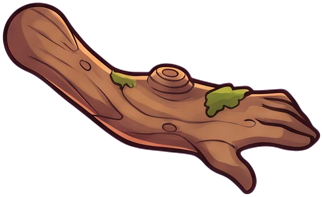 The near arm cut as its own part.